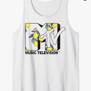 Port & Company Small MTV Logo Tank NWOT